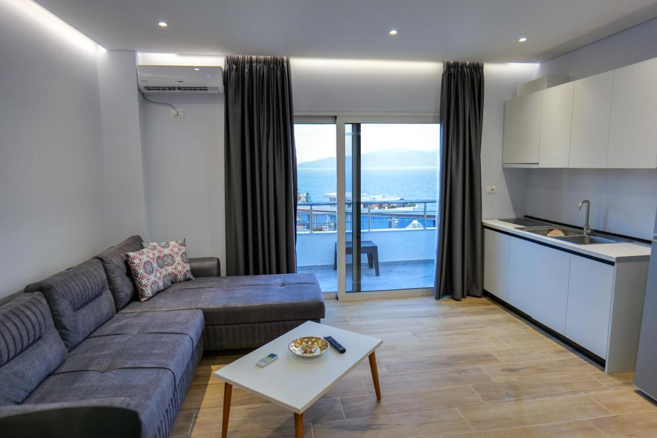 Gjoka Apartments, In Front Of Bougainville Bay Sarandë 외부 사진