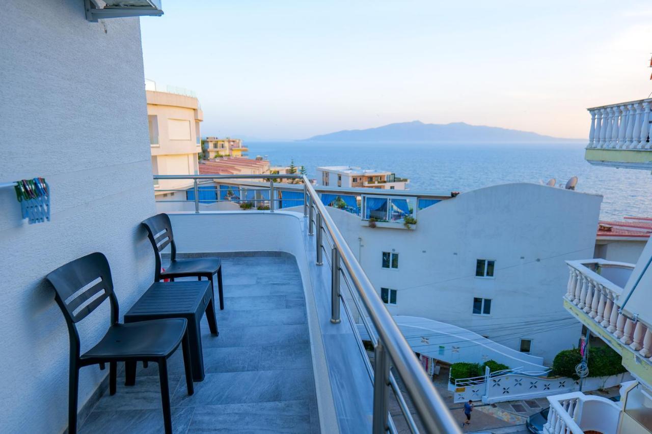 Gjoka Apartments, In Front Of Bougainville Bay Sarandë 외부 사진
