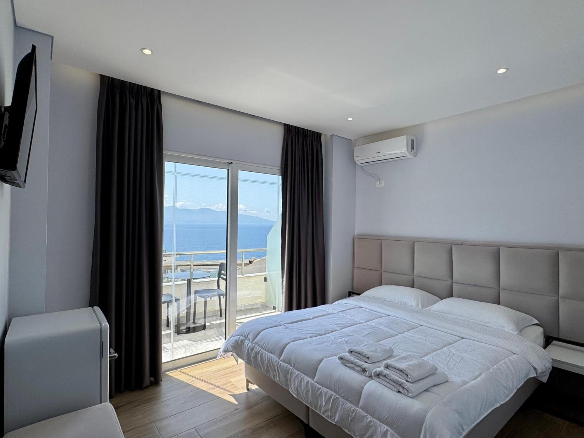 Gjoka Apartments, In Front Of Bougainville Bay Sarandë 외부 사진