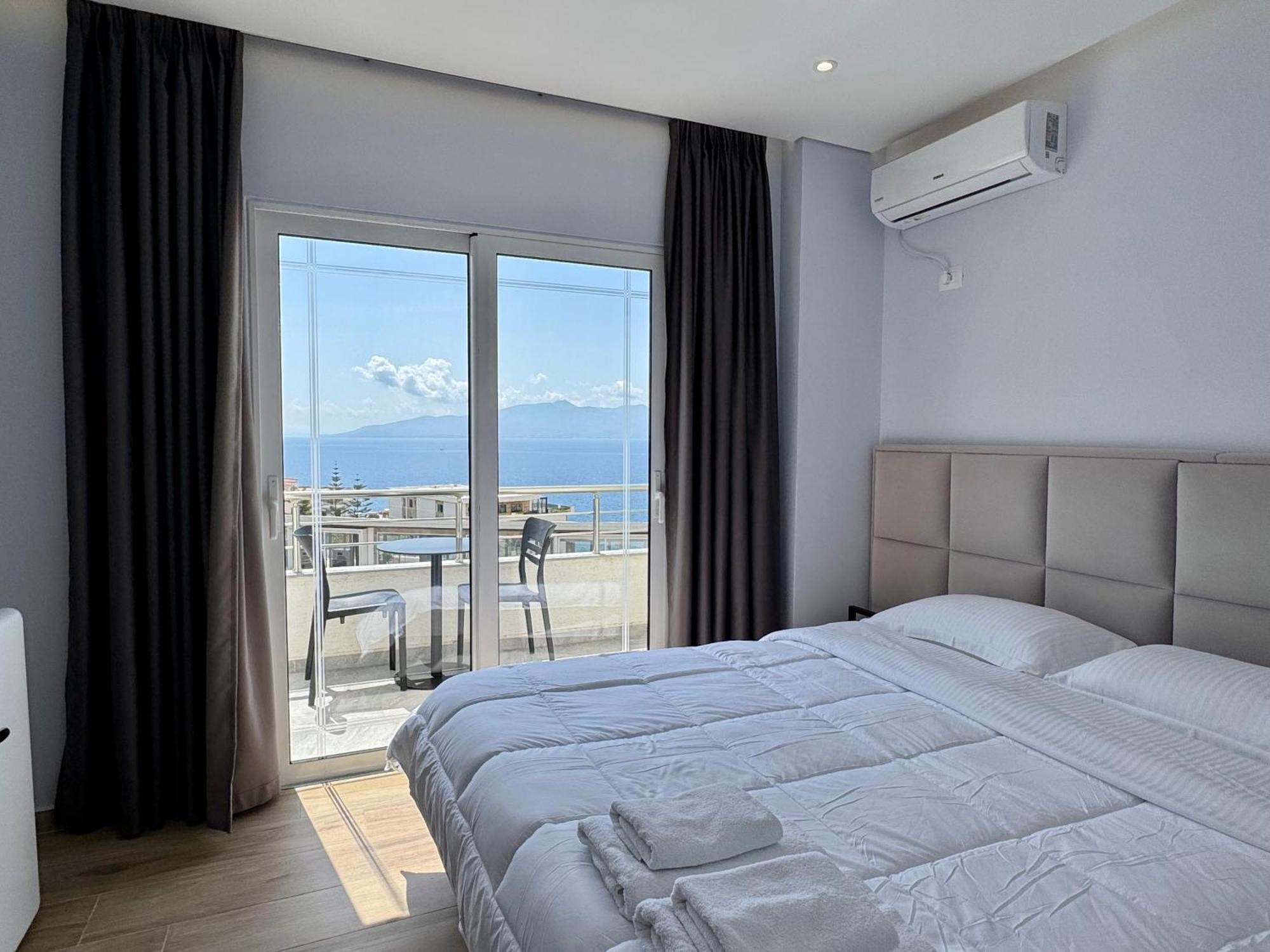Gjoka Apartments, In Front Of Bougainville Bay Sarandë 외부 사진